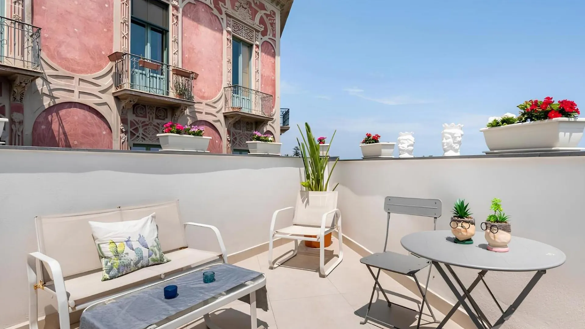 Апартаменты Mare Damuri Con Terrazza Vista Mare Катания